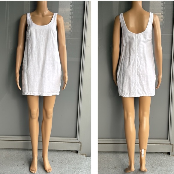 A/X Armani Exchange Dresses & Skirts - Armani White Linen Mini Dress